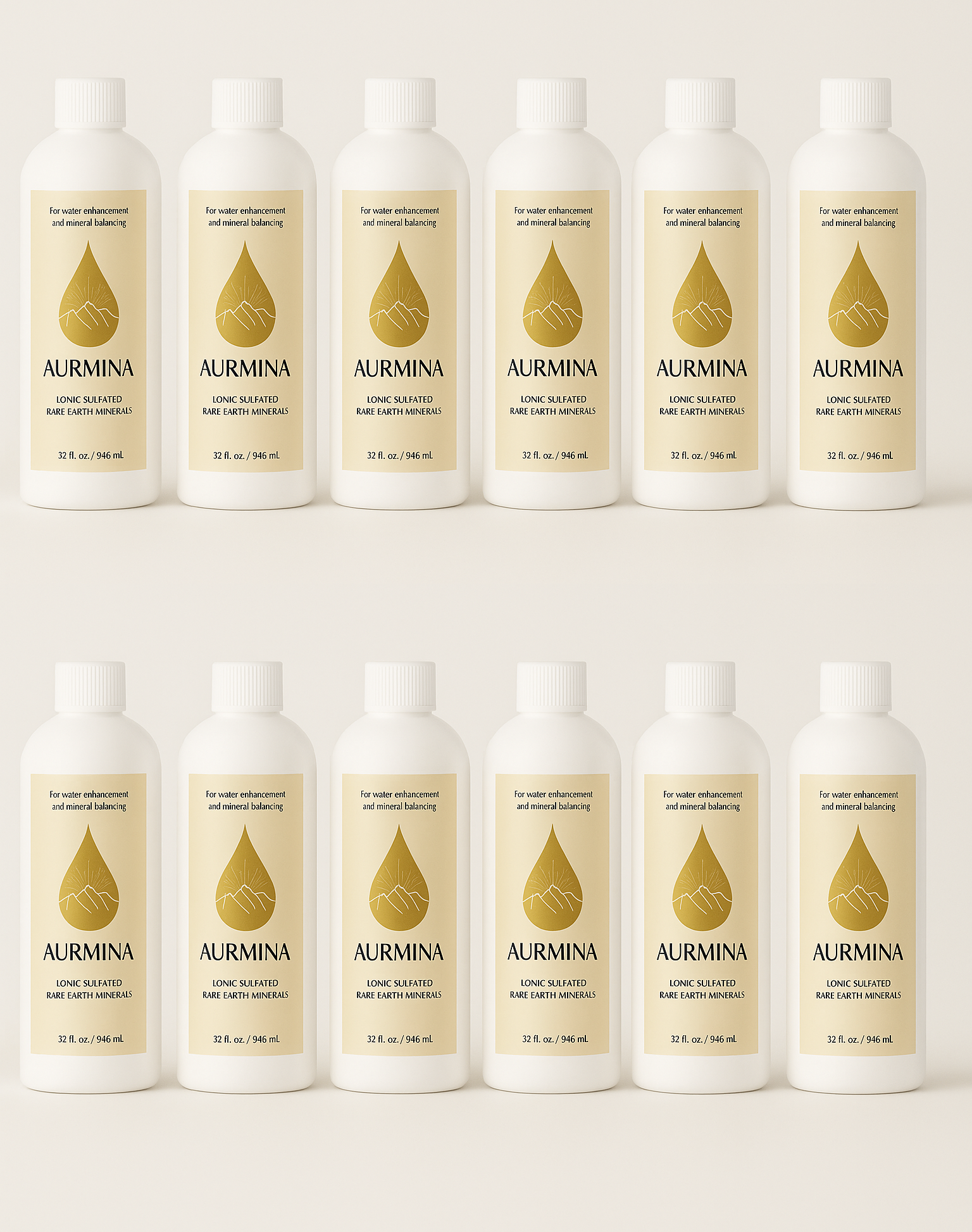 Aurmina® 32 oz. - Case (12 Bottles) Wholesale